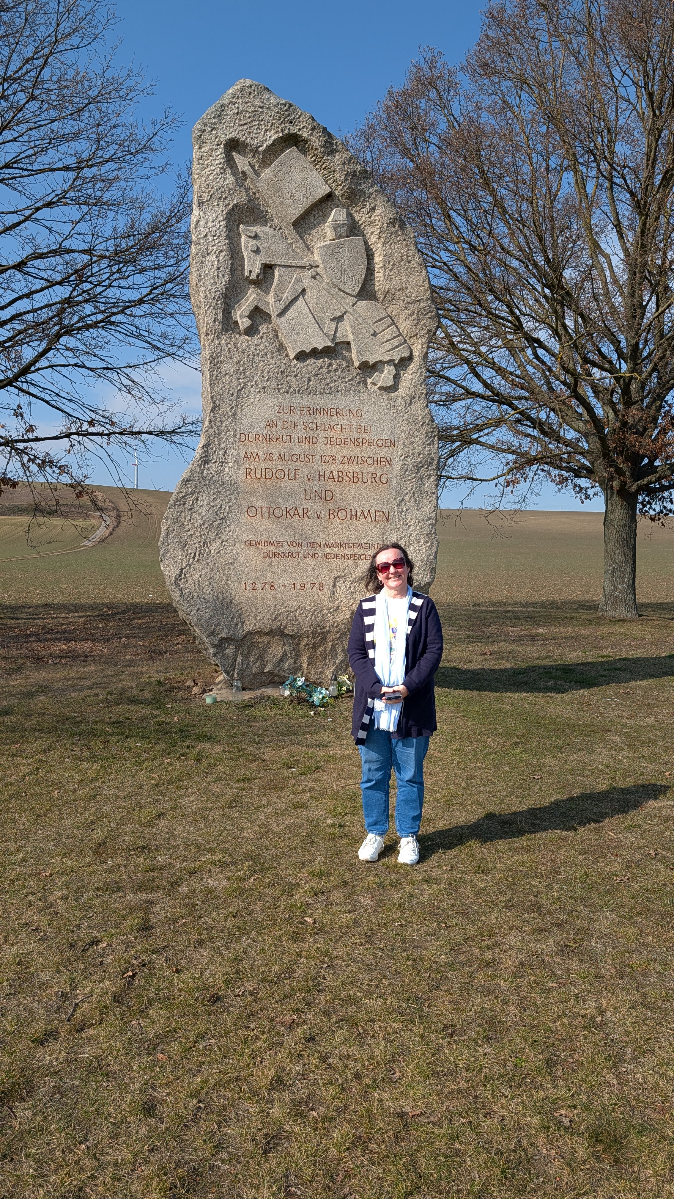 Návštěva památníku bitvy na Moravském poli